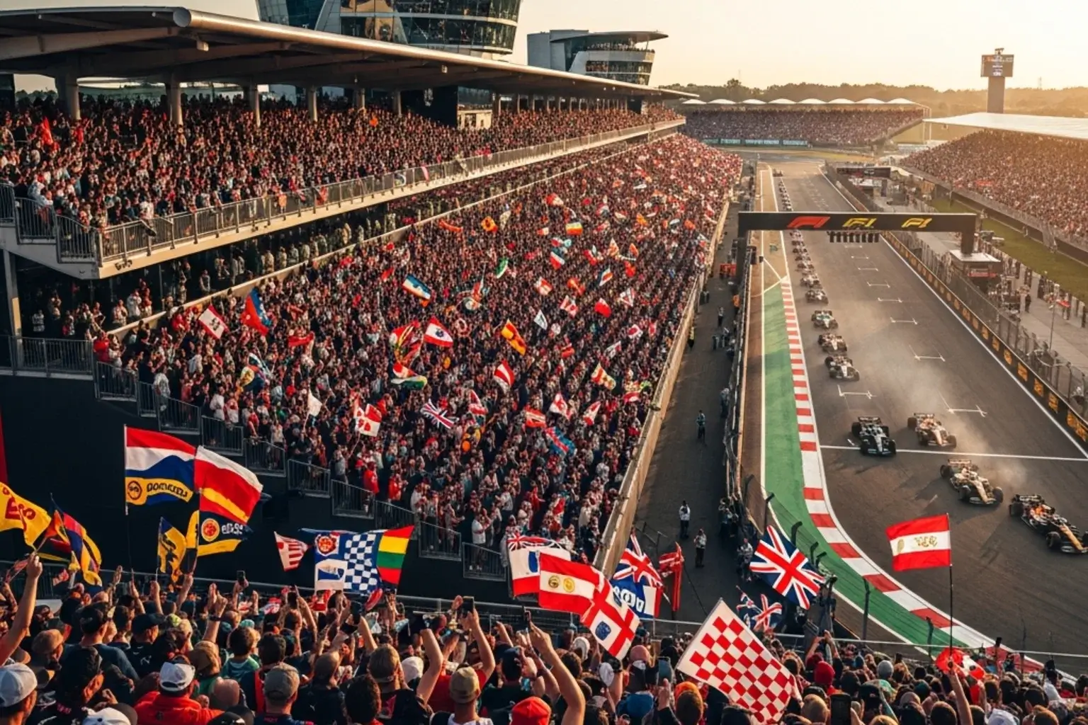 Audiencia global de Fórmula 1 con fans en circuitos de todo el mundo