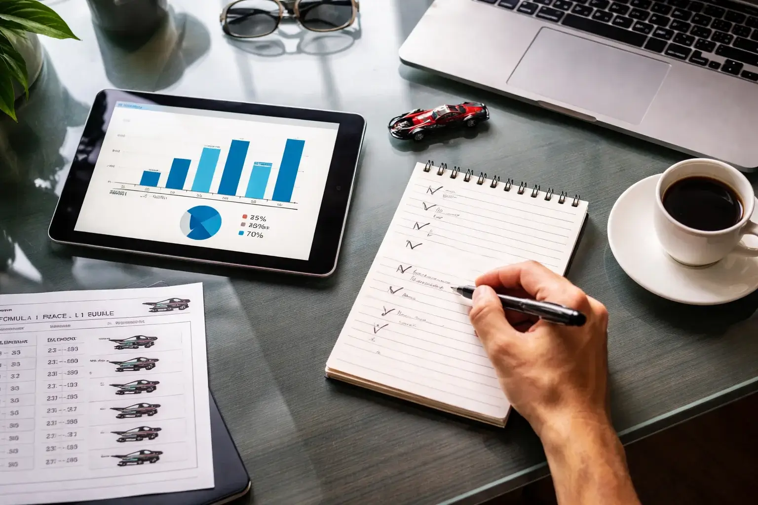 Diferentes tipos de apuestas disponibles en carreras de Fórmula 1